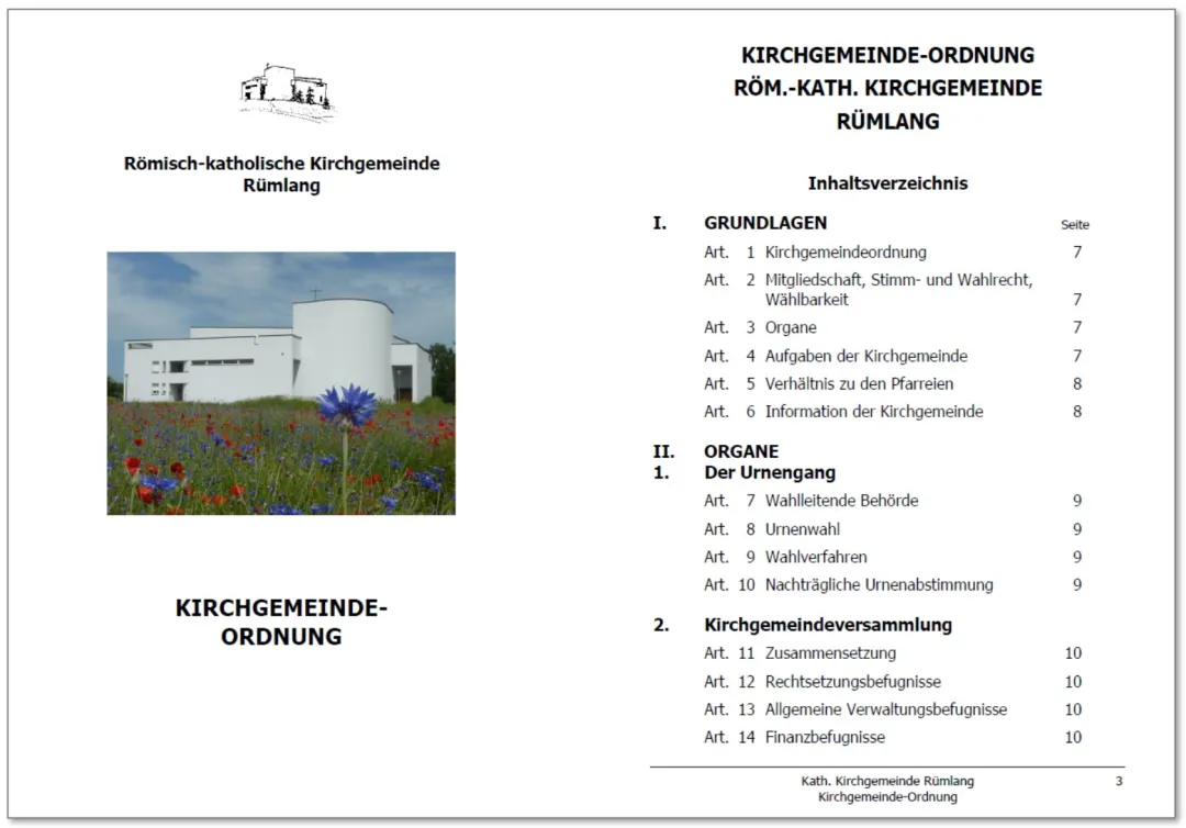 Kirchgemeindeordnung_Doppelseite_Schatten (Foto: Samuel Basler) Kirchgemeindeordnung_Doppelseite_Schatten: Kirchgemeindeordnung Doppelseite Schatten (Foto: Samuel Basler)