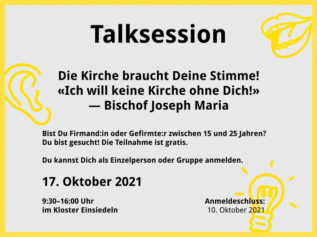 Bild Talksession 17.10.2021 (Foto: Bistum Chur)
